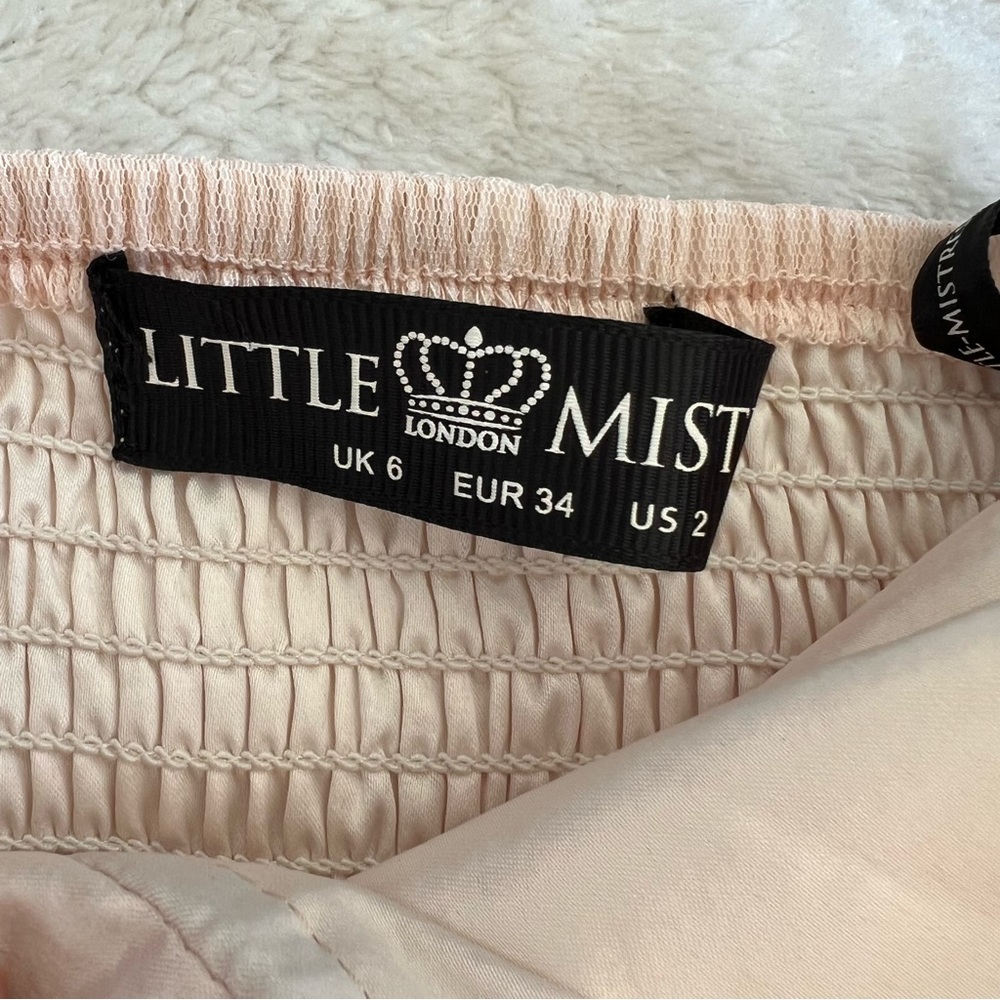 Little Mistress Bandeau Dress Size 2 - Picture 10 of 12